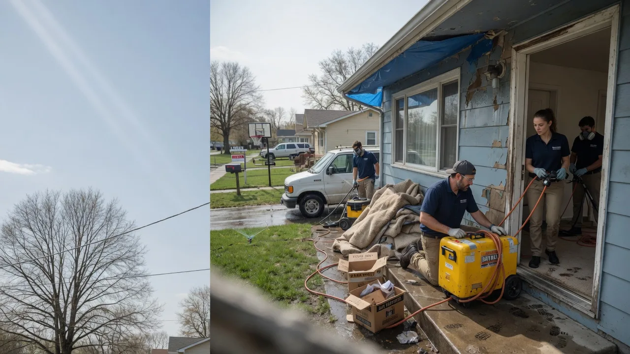 Basement Flood Cleanup in Eddyville, KY near me